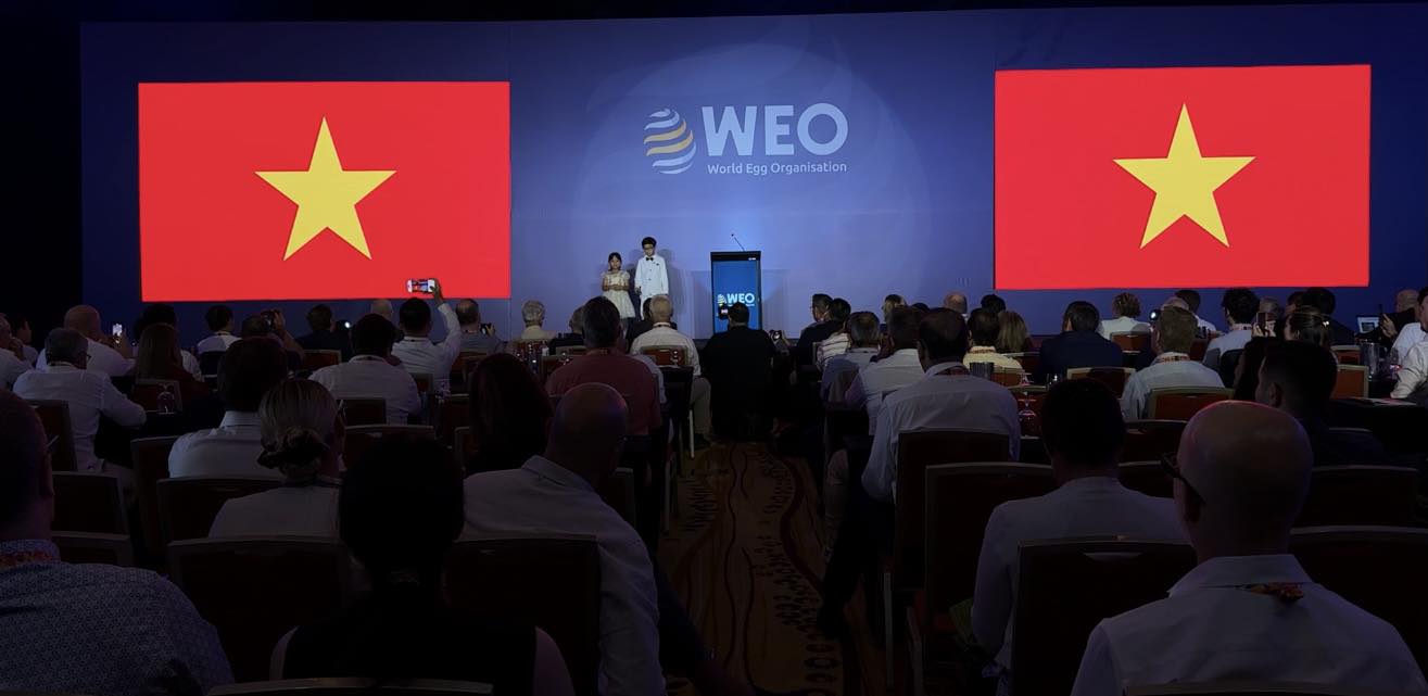 TAFA GROUP TỰ HÀO CỦA VIỆT NAM TRÊN SÂN KHẤU WORLD EGG ORGANIZATION (WEO)