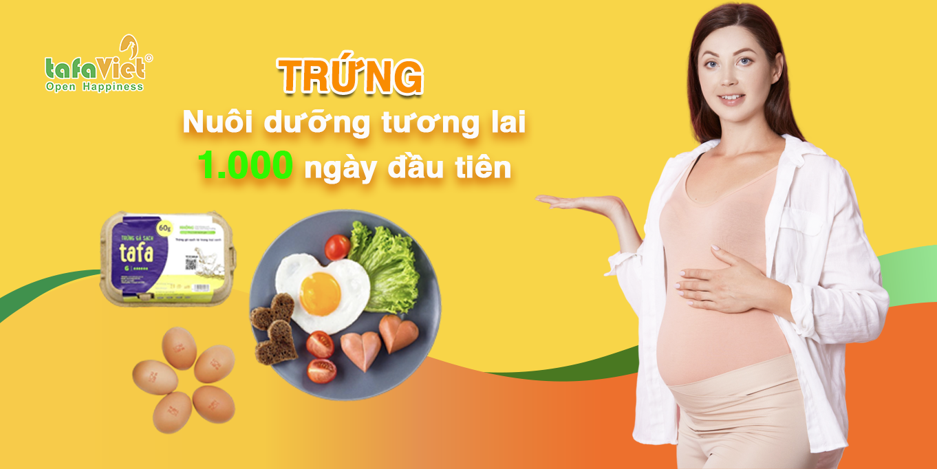 DINH DƯỠNG TỪ TRỨNG NUÔI DƯỠNG TƯƠNG LAI TRONG 1.000 NGÀY ĐẦU TIÊN