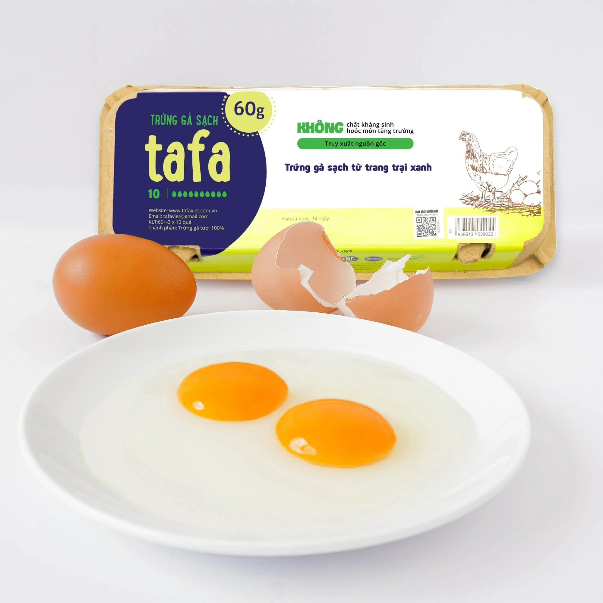 chọn trứng sach Tafa